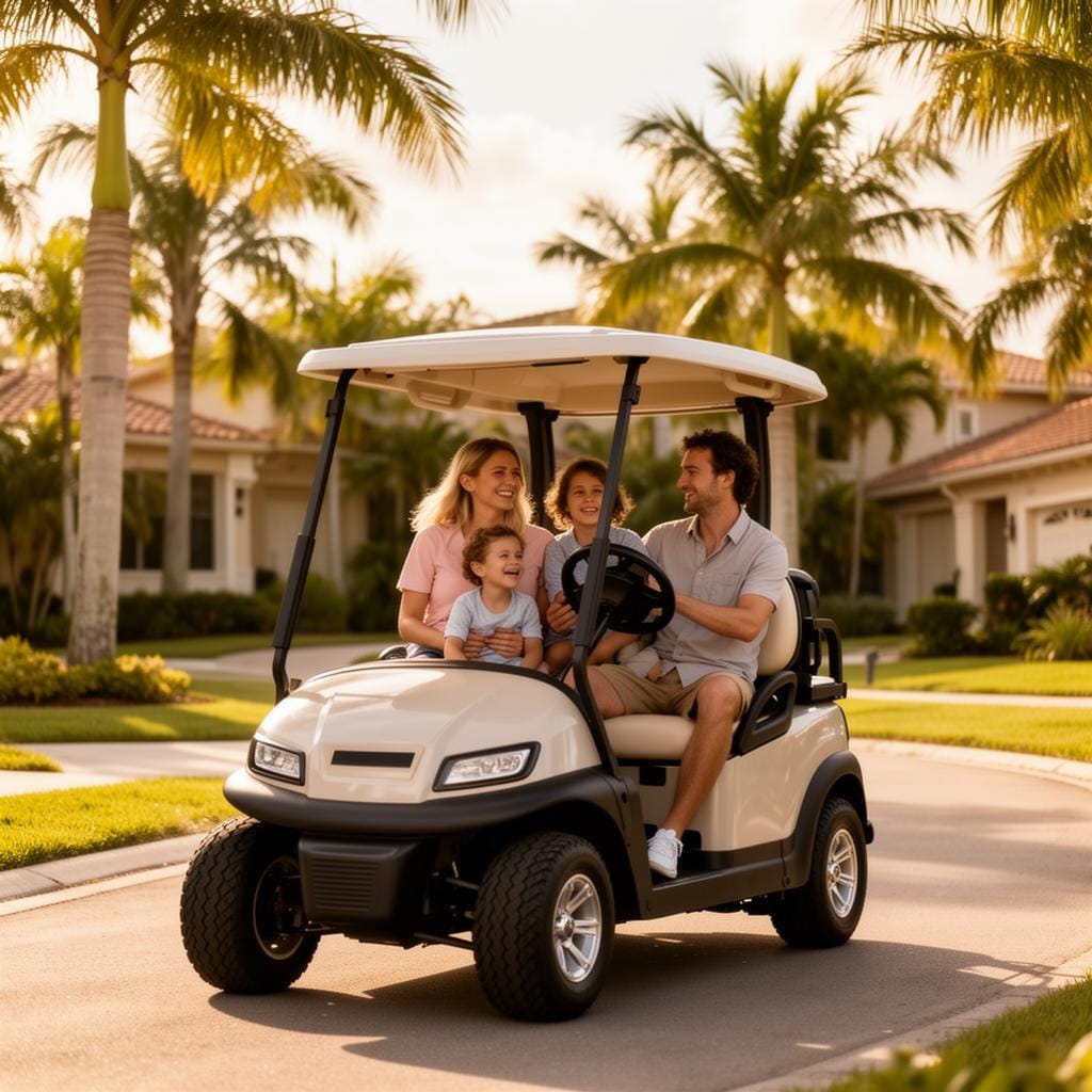 Delray Golf Carts showroom in Delray Beach