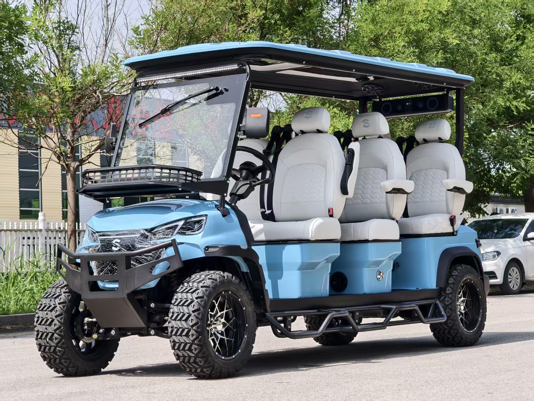 2026 SpeedBX S6 Luxury 6-Passenger — Baby Blue